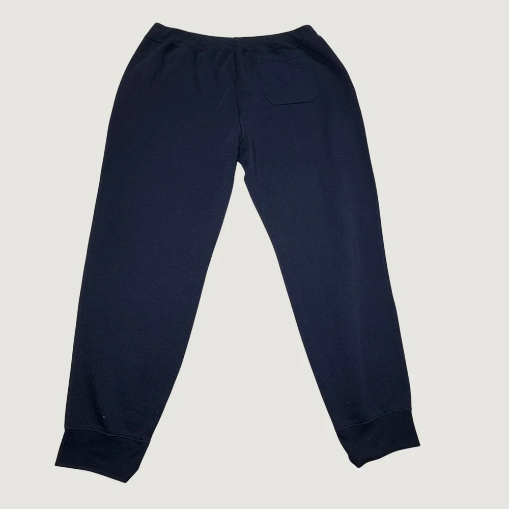 Polo Ralph Lauren Joggers Mens XL Navy Blue Logo Fleece Sweatpants Athleisure